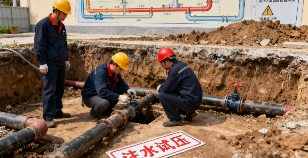 聽漏儀在濕土環(huán)境下管道測試現場