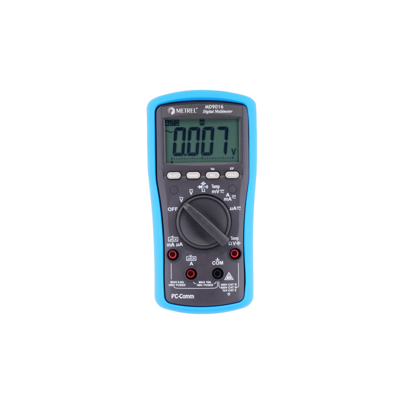 德國(guó)METREL MD 9016現(xiàn)場(chǎng)服務(wù)萬(wàn)用表，本產(chǎn)品是小體積多功能的代表。它*融合了尺寸優(yōu)勢(shì)、創(chuàng)新功能以及與 PC 的通信能力 。現(xiàn)在熱賣(mài)中，如需購(gòu)買(mǎi)，可通過(guò)客服熱線(xiàn)聯(lián)系我們！