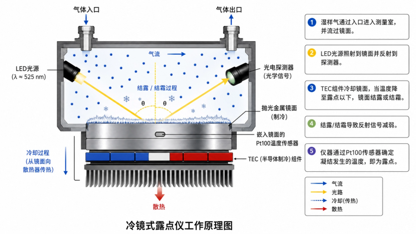 露點儀原理、分類、選型與應用前沿